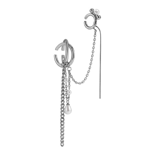Pearl Wrapped Ear Cuff