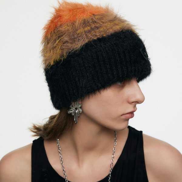 Gradient Color Knit Beanie