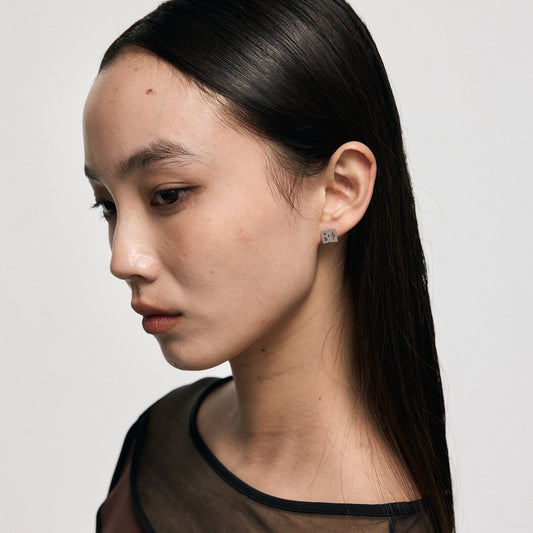 BLACKHEAD Logo Earrings