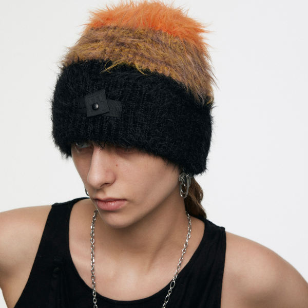 Gradient Color Knit Beanie