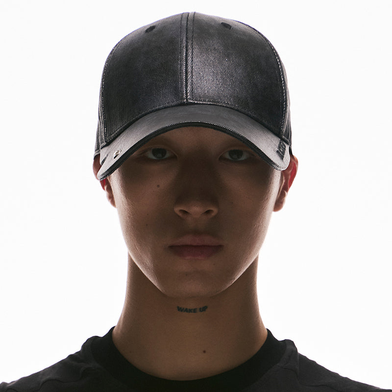Asymmetrical Deep-Crown Cap