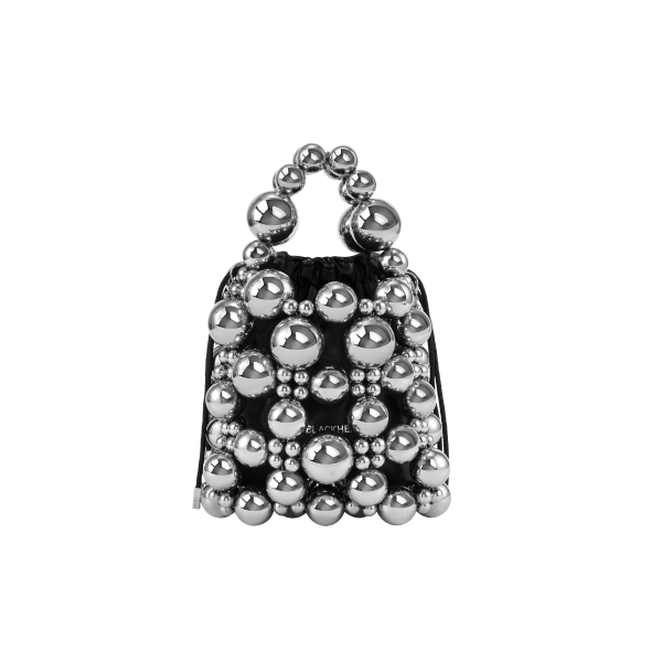 Steel Ball Beaded Crossbody Bag