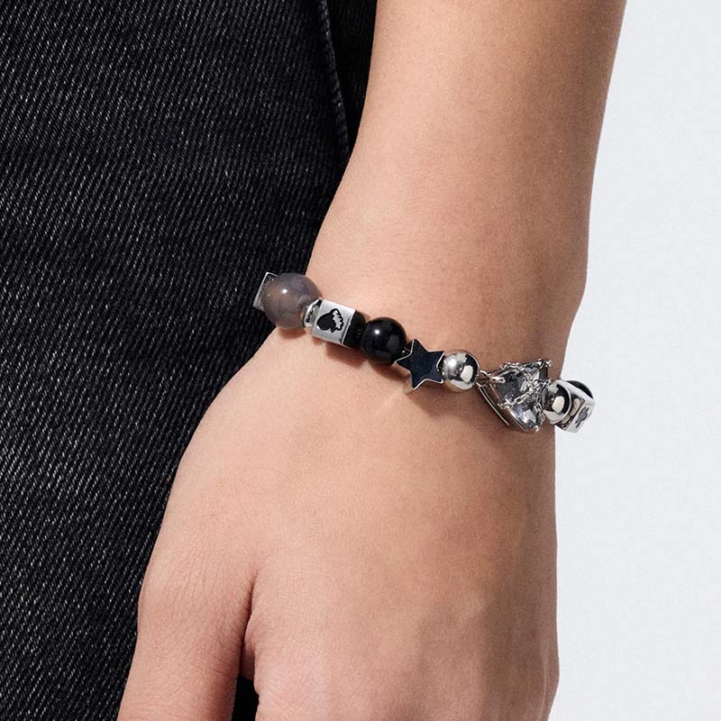 Christmas Tree Beaded Bracelet