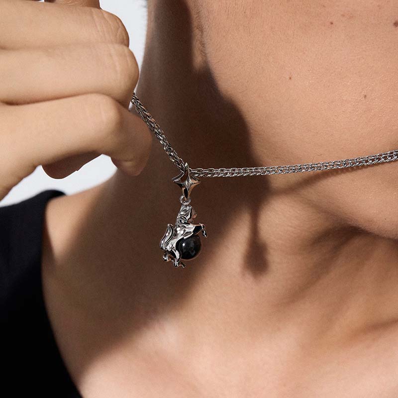 Pegasus Meteor Pendant Necklace