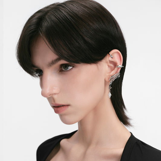 Diamond Prism Ear Cuff