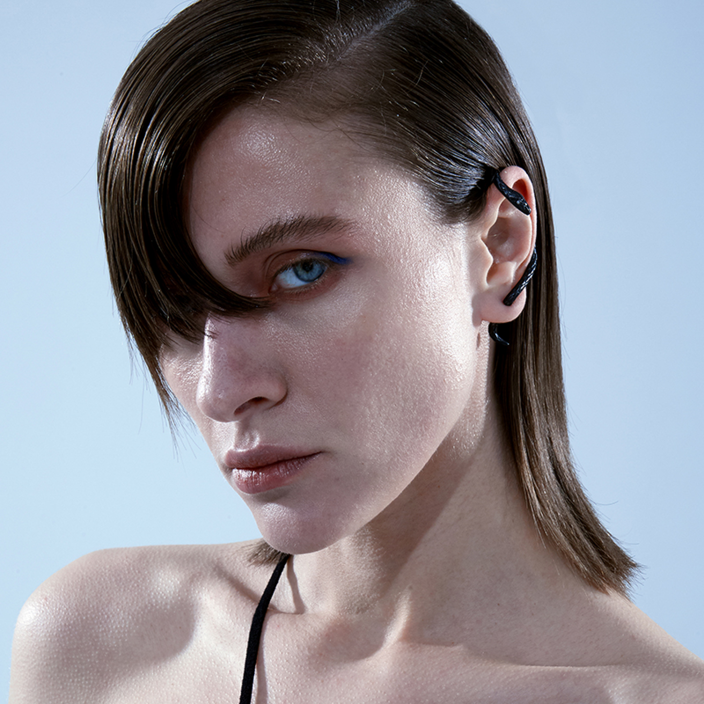 Empty Town-Snake Snake Clip Earring