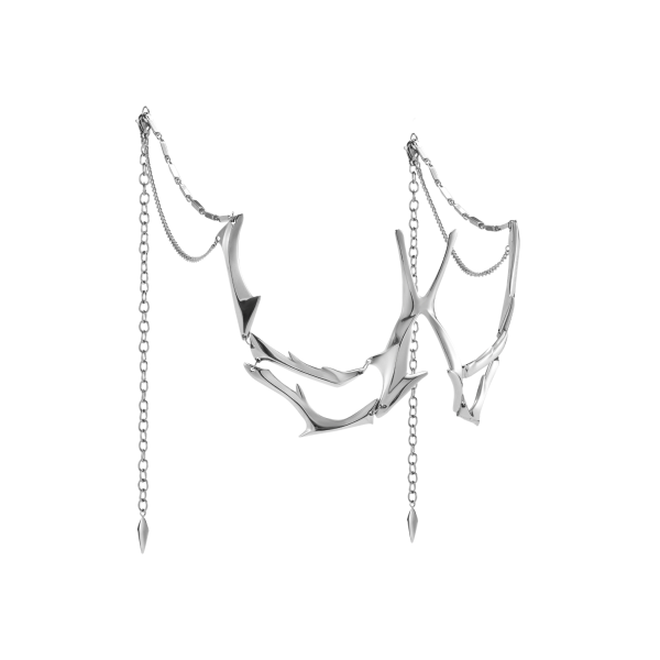 3D Flying Dove Face Jewelry