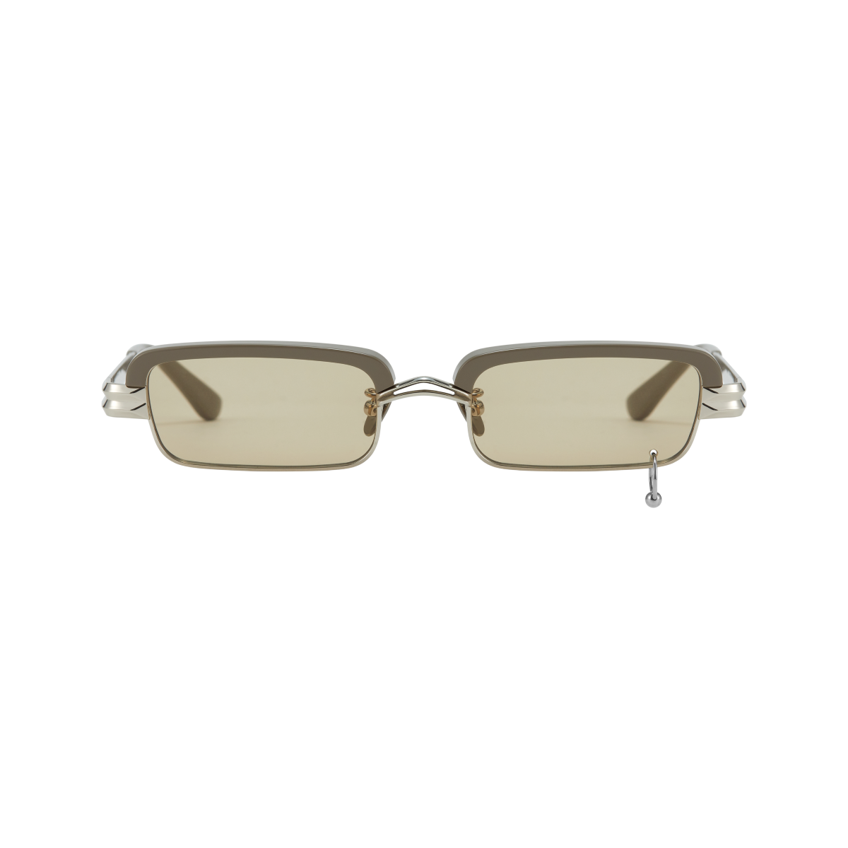 Metal Retro Narrow Frame Sunglasses