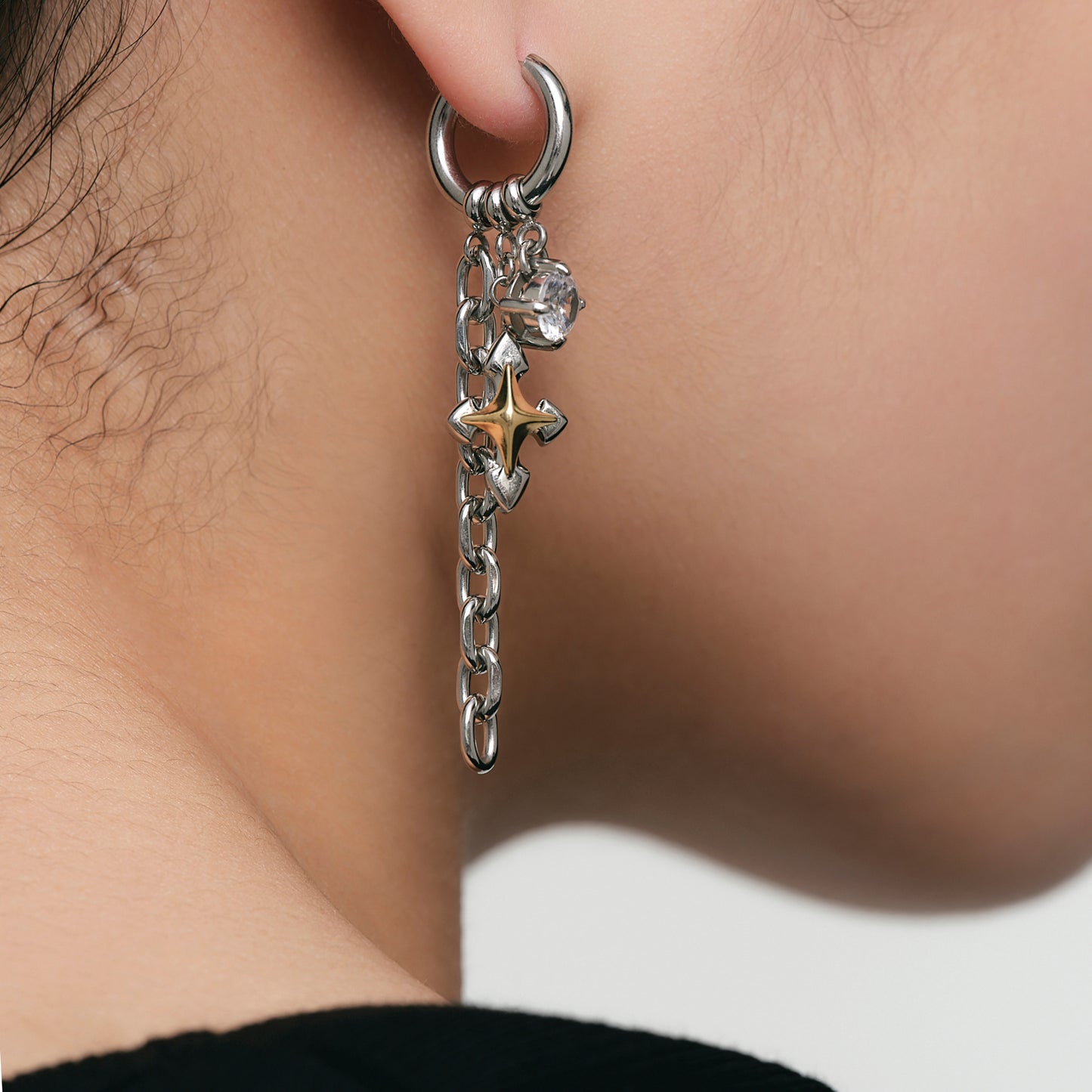 Starburst Key Chain Earrings