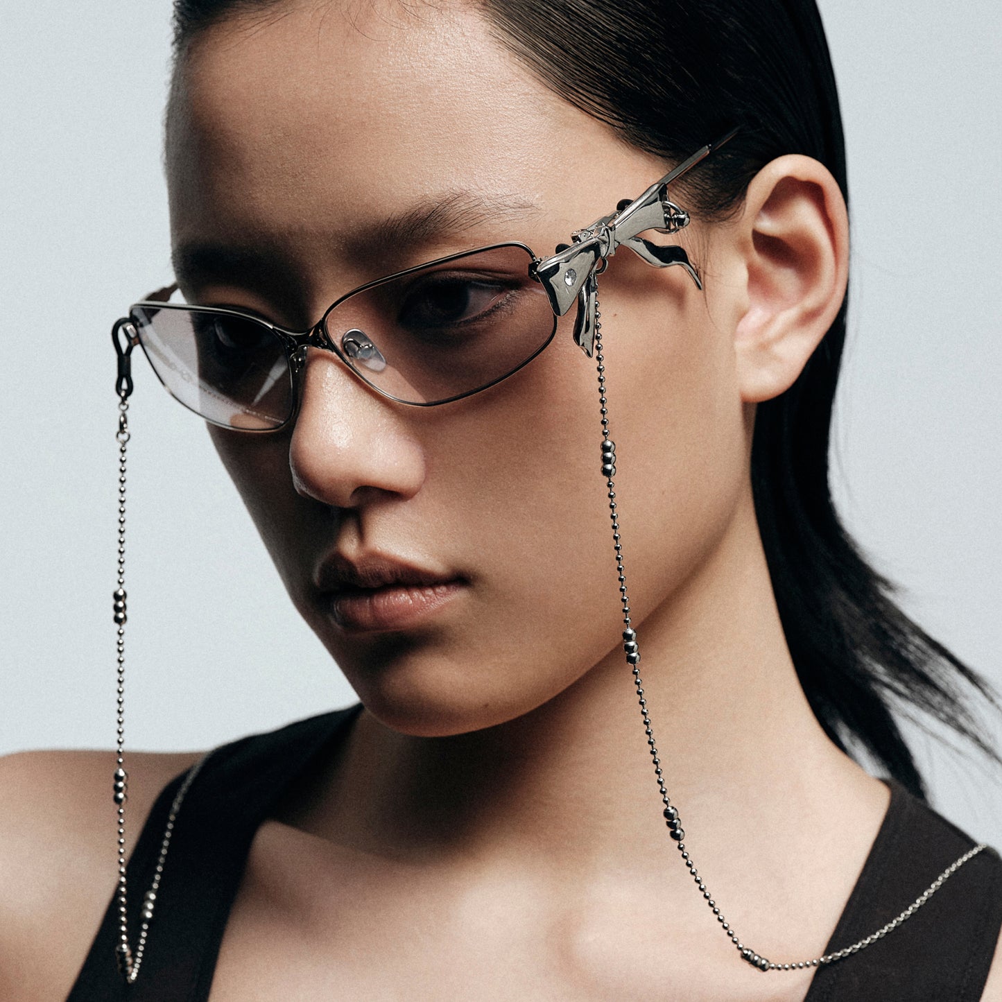 Detachable Bow Glasses Chain