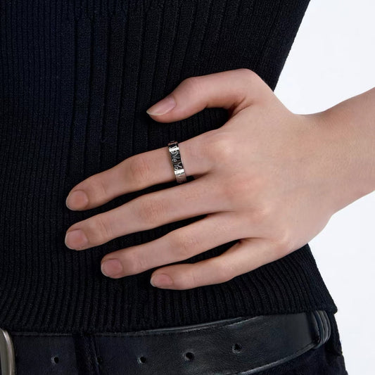 I Love You Two-Tone Ring