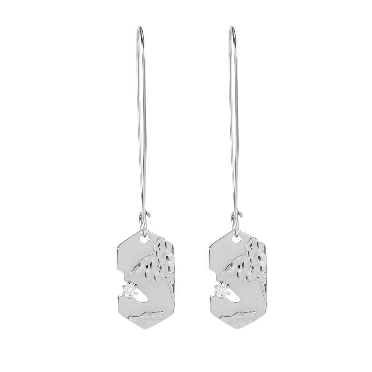 Dragon Emblem Pendant Earrings