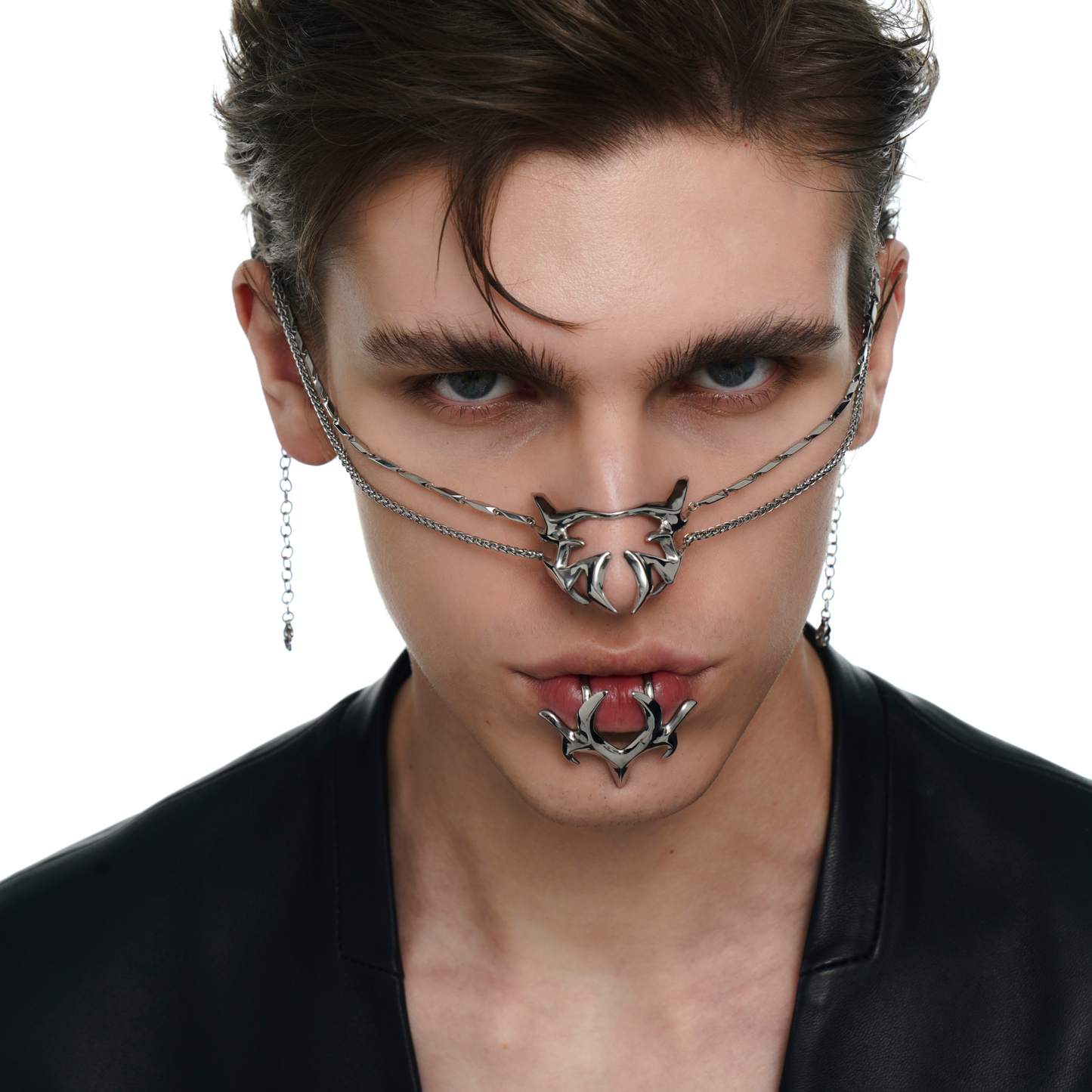 Streamlined Non-Piercing Lip Ring