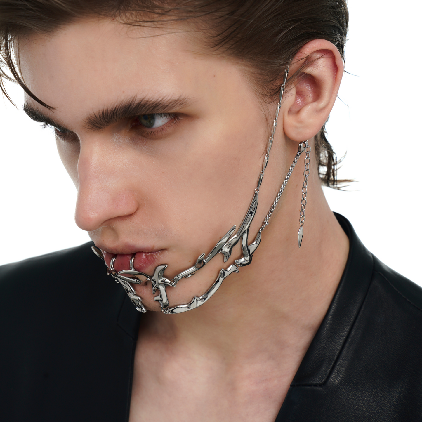 Streamlined Wrap Chin Decoration/Face Jewelry