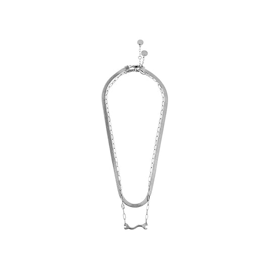 Hardware PlayStation Wrench Pendant Snake Chain Necklace Set