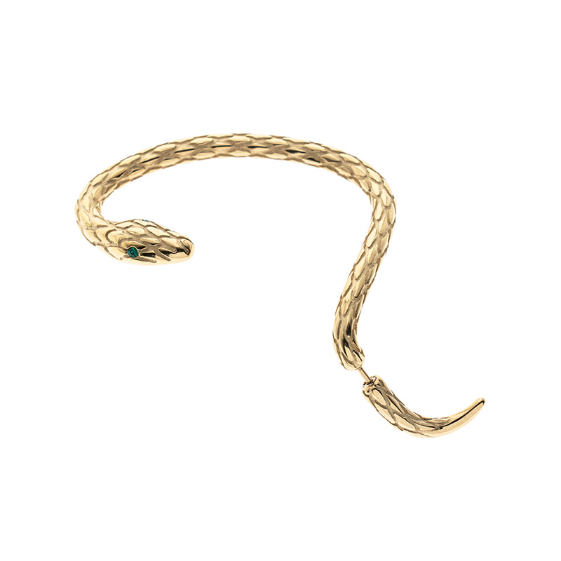 Empty Town-Snake Snake Clip Earring