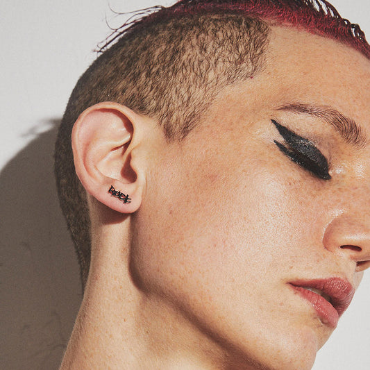 Latrinalia 趣味字母耳钉