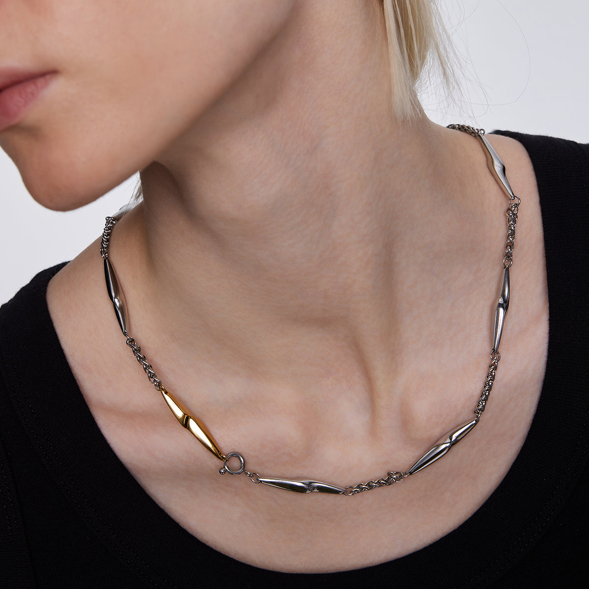 Y2B SERIES Lightning Mosaic Necklace