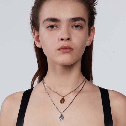 天启蝎子钻石吊坠情侣项链