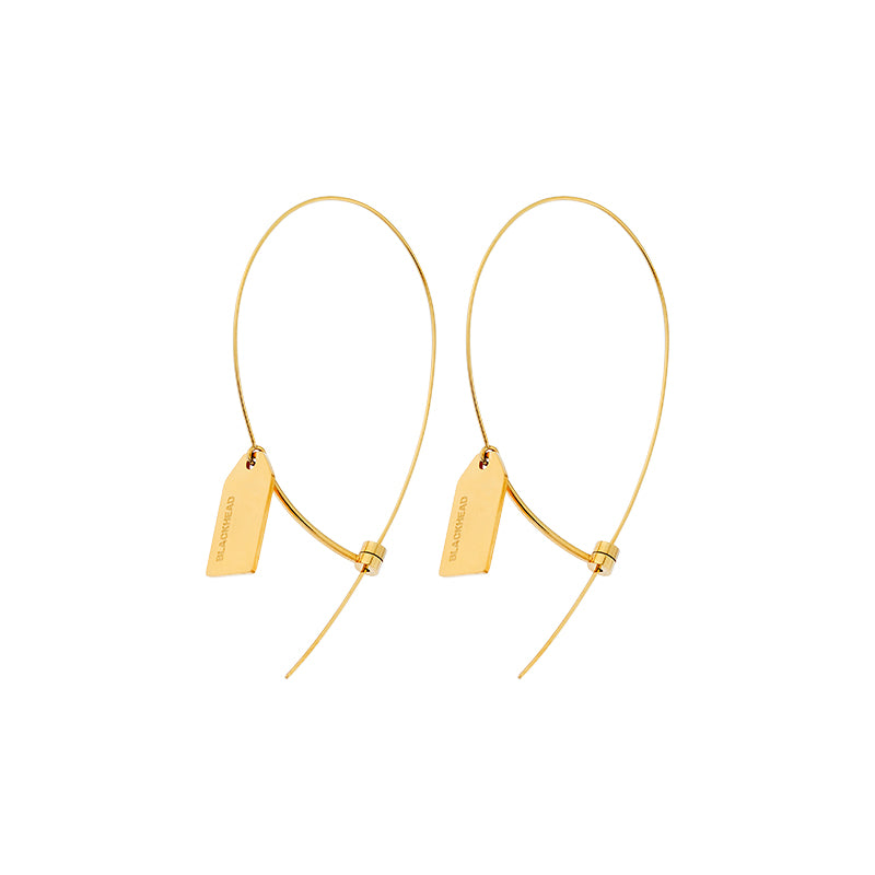 Hardware PlayStation Zip Tie Tag Earrings