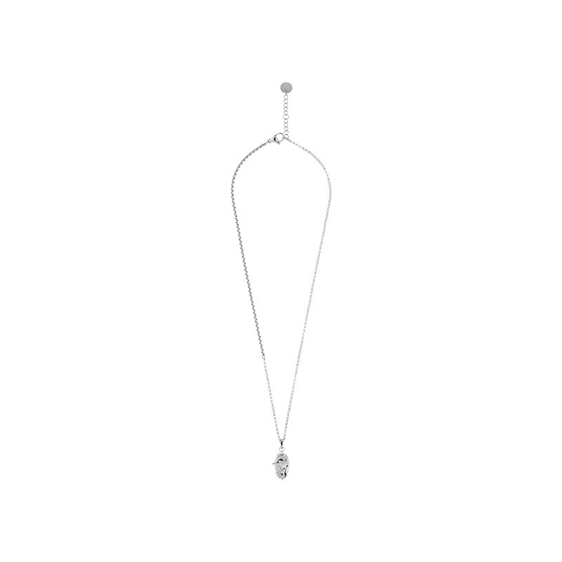 Rebellion Revolution Punk Style Pierced Ear Charm Necklace
