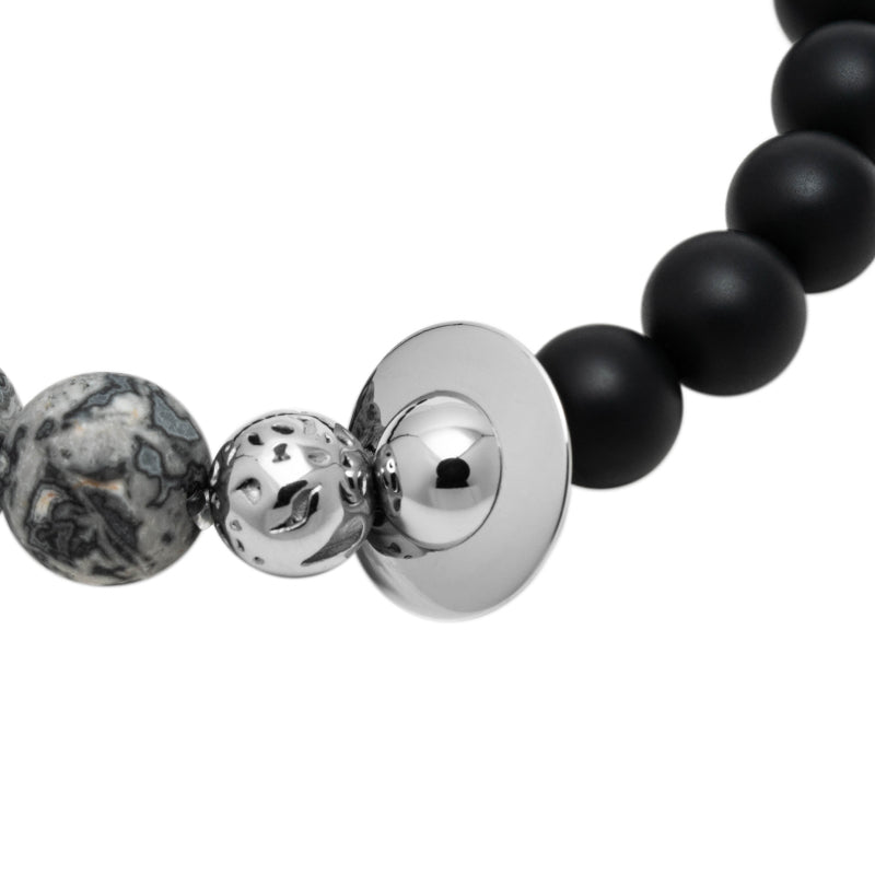 Georgium Sidus Planet Shape Agate Bracelet