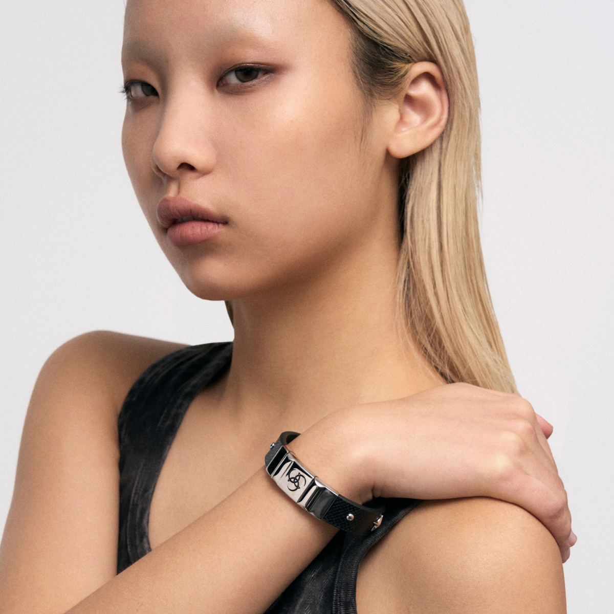 Triple Serpent Ring Snake Pattern Bracelet