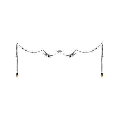 Starburst Spiked Tourmaline Face Jewelry