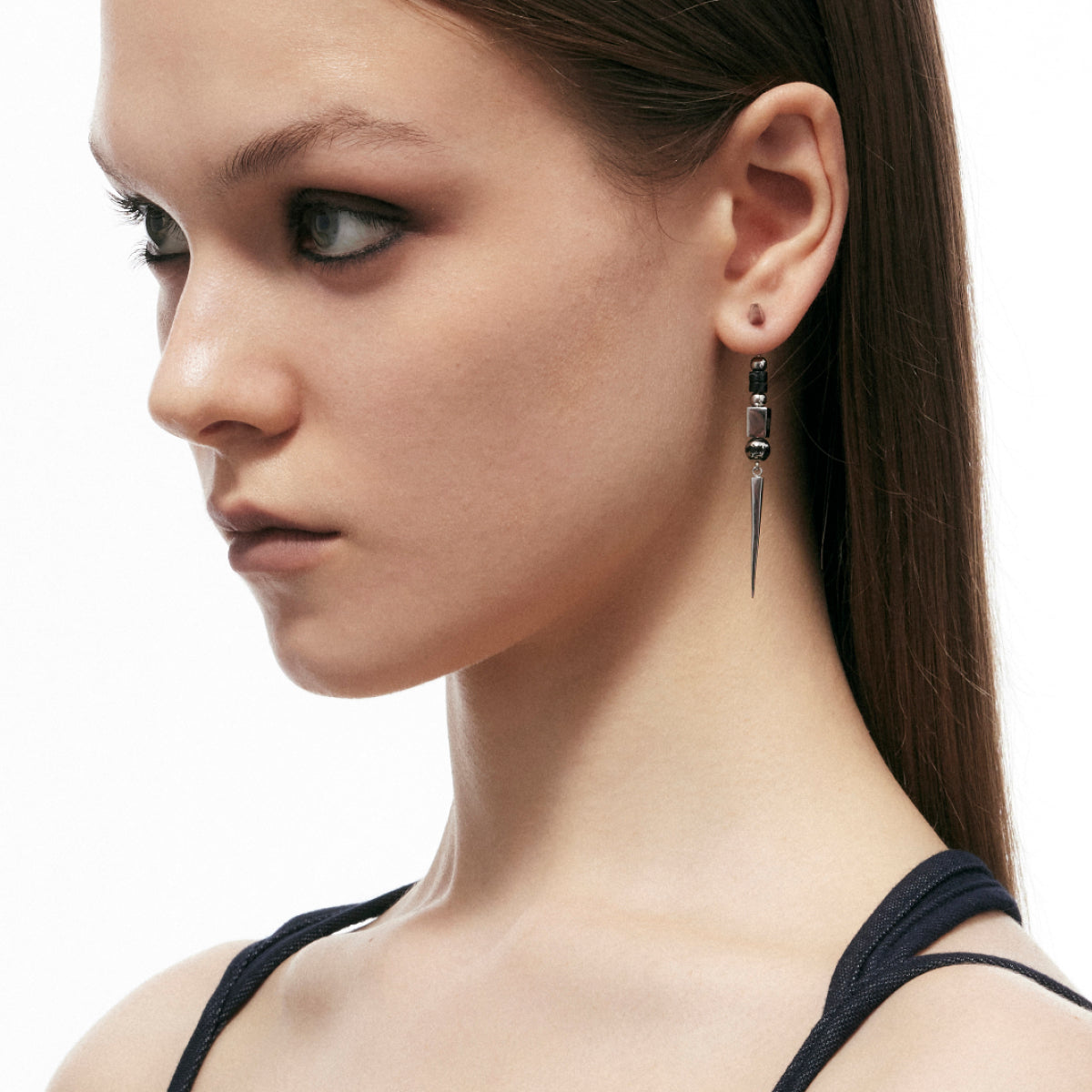 Stone Inlay Earrings