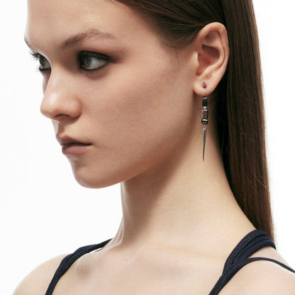 Stone Inlay Earrings
