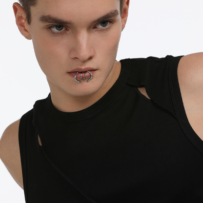 The X-Files Bone Combination Piercing-Free Lip Decoration