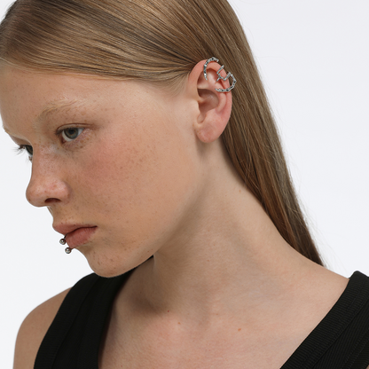 The X-Files Bone Combination Piercing-Free Lip Decoration