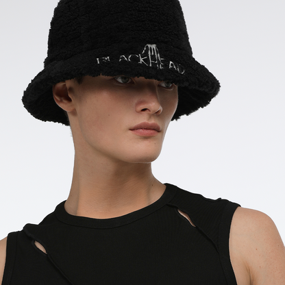 The X-Files Bone Logo Embroidered Patchwork Bucket Hat