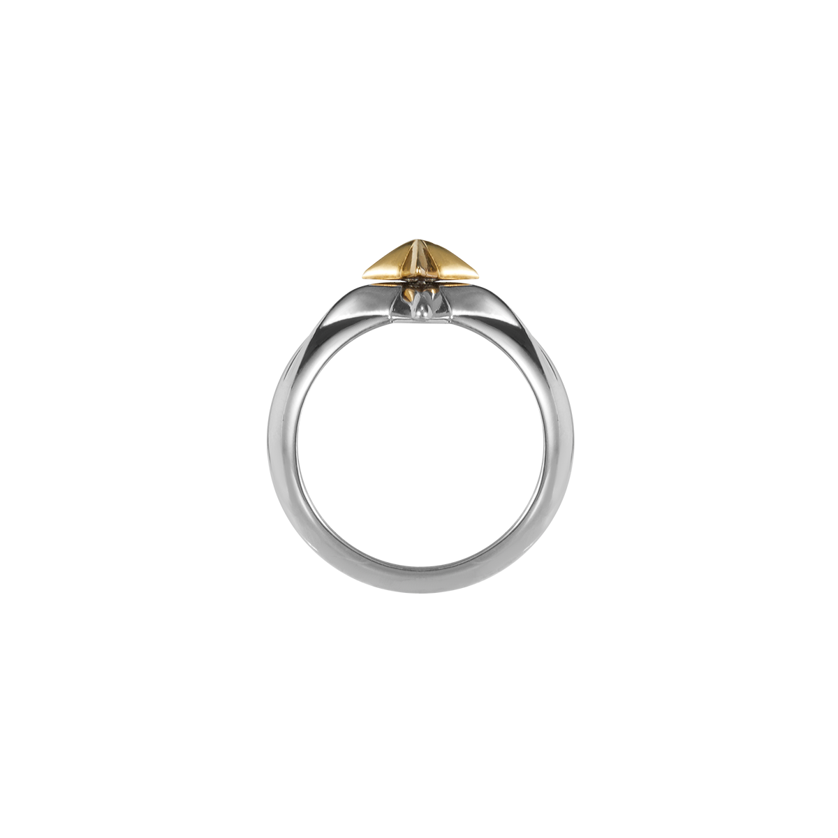 Star of Bethlehem Gold And Silver Color Matching Rotating Christmas Star Ring
