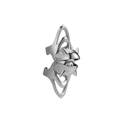 Punk Eye Armor Ring