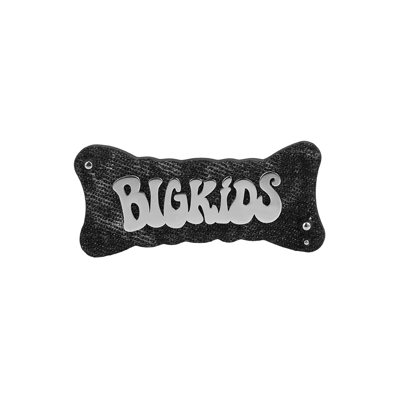 BIG KIDS Graffiti Denim Hair Clip