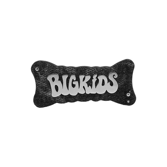 BIG KIDS Graffiti Denim Hair Clip