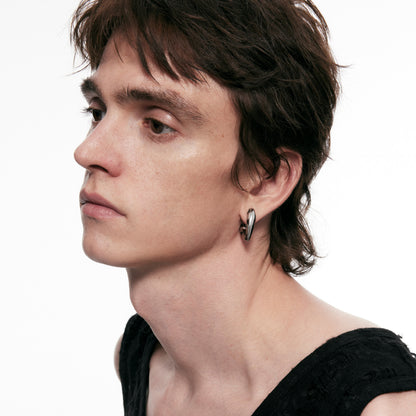 Punk Moth Pattern Earrings