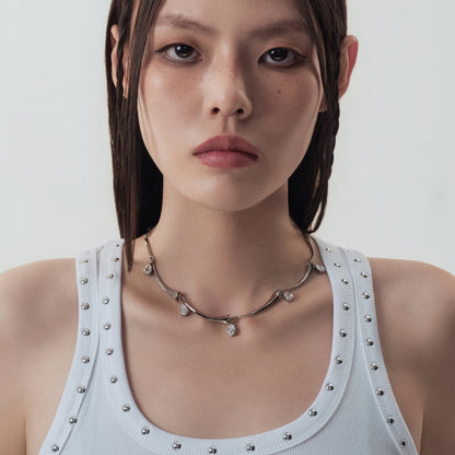 Petal Panel Necklace