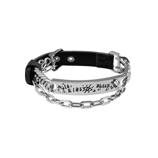BIG KIDS Graffiti Denim Bracelet