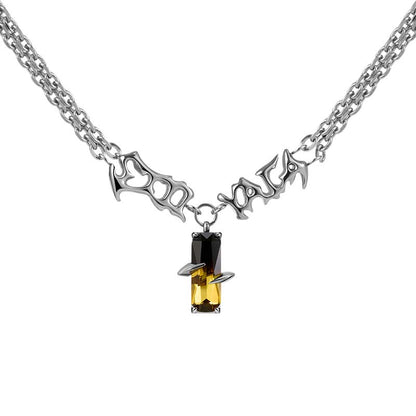 Stilyaga Gradient Tourmaline Necklace