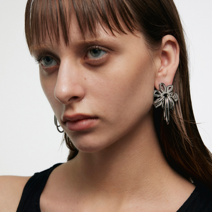 Anti-War Flower Earrings