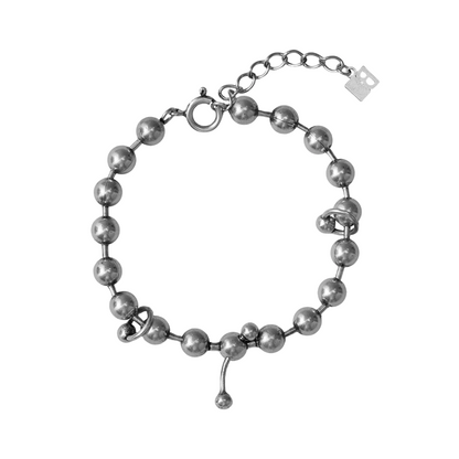 S925 Sterling Silver Piercing Bead Bracelet