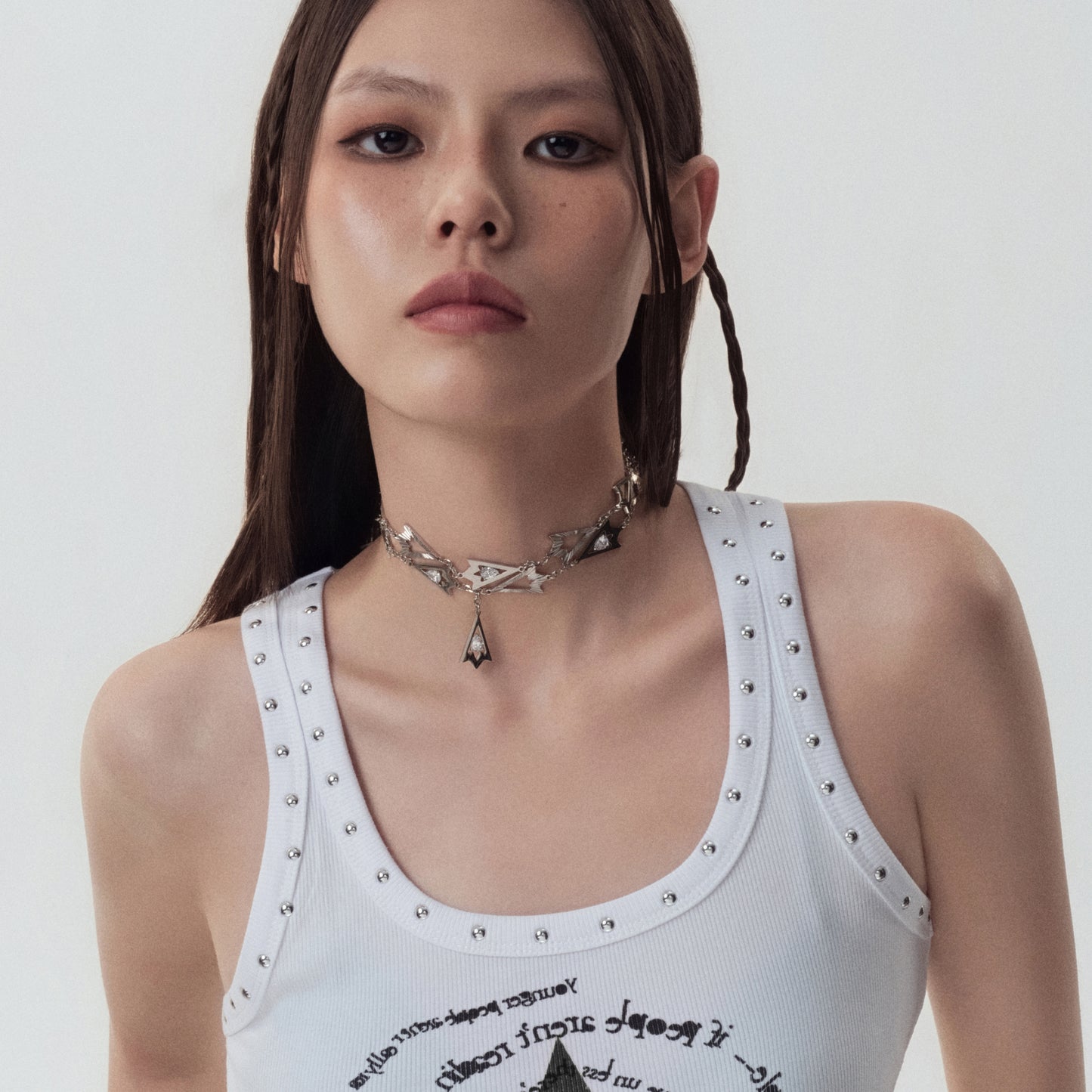 Cornflower Petal Choker