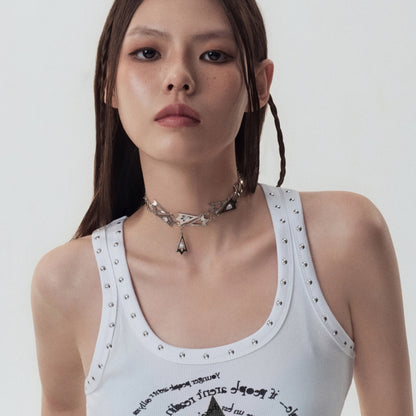 Cornflower Petal Choker