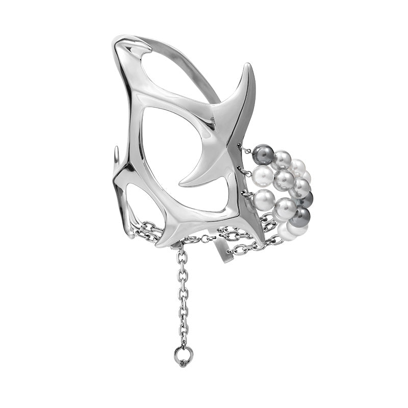Punk Eye Metal Palm Bracelet