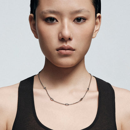 Mini Warthog Snout Link Chain Necklace