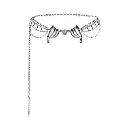 Detachable Manta Bone Waist Chain