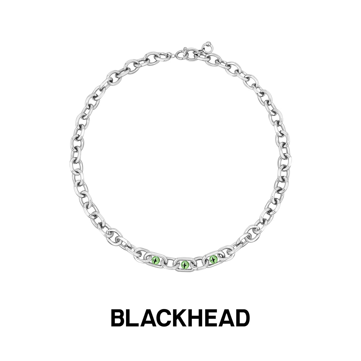 BLACK GLOVES MAGIC CRYSTAL BALL NECKLACE