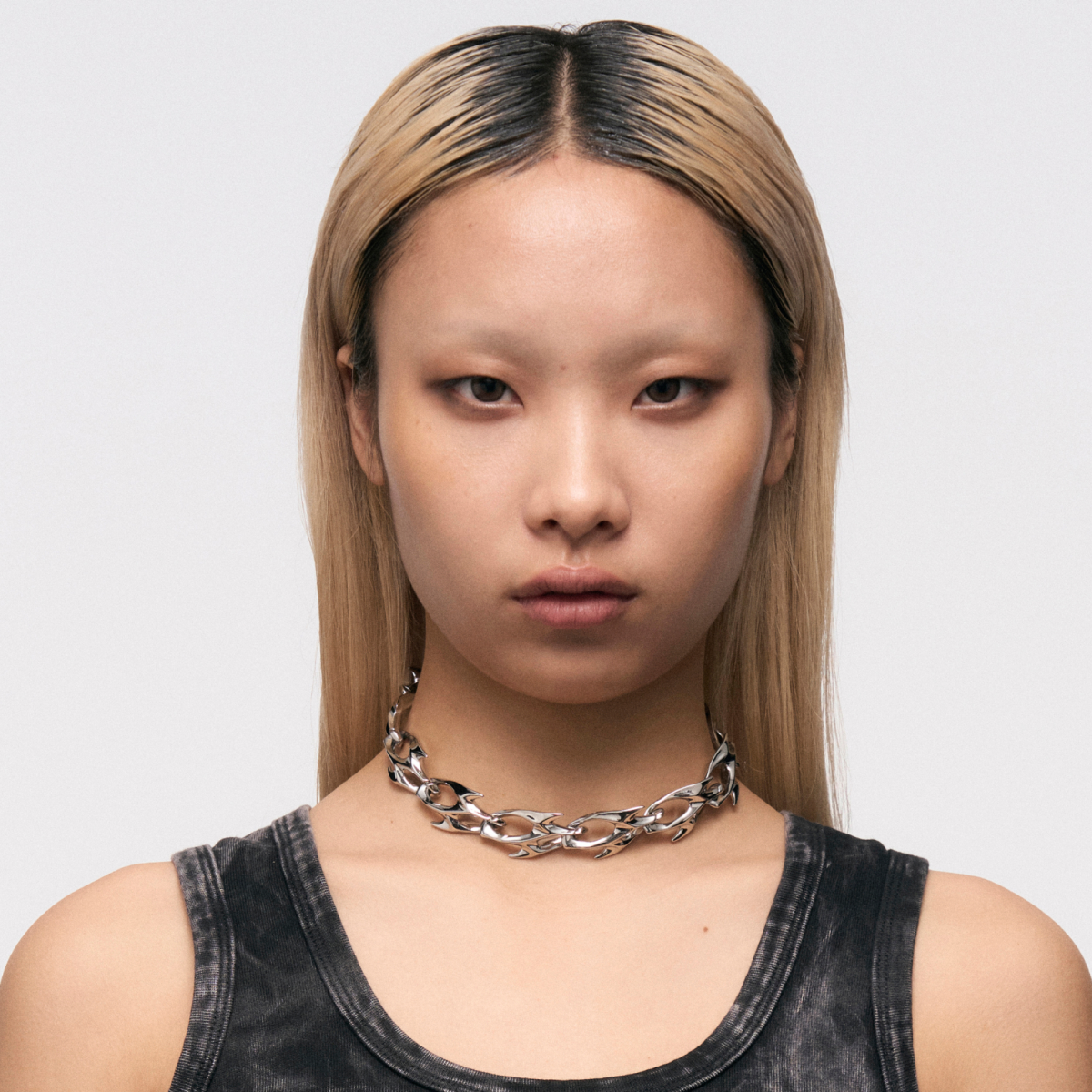 Snake Bone Handmade Chain Necklace – Blackheadshop